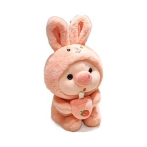 Vente en gros de peluches assorties prêtes à l'emploi pour machine à griffes, animaux en peluche (ours, lapin, oie), en vrac - Product Image 6