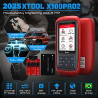 XTOOL X100PRO2 Engine Analyzer Key Programmer IMMO Key Programming Tool Automotive OBD Scanner Car Code Reader EEPROM Adapter