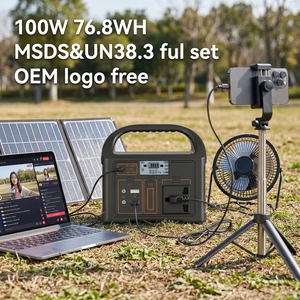 Station d'alimentation portable 150W 100W 200W avec batterie LiFePO4, générateur solaire pour la maison, l'extérieur et les situations d'urgence, contrôleur MPPT - Product Image 2