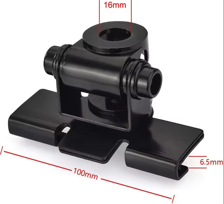 Car Mobile Antenna Bracket Mount Black