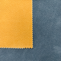 Vente directe usine – Tissu en cuir PU léger de qualité supérieure, 420 GSM, épaisseur 0,8 mm, pour manteaux et vestes