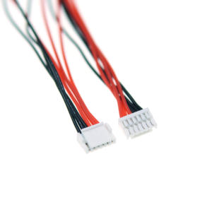 موصل كابل سلكي OEM XH2.54 بمقاس 2.54 مم، 2/3/4/5/6/7/8 سنون، ذكر وأنثى، 26AWG، قابس ومقبس، ضفيرة أسلاك - Product Image 1