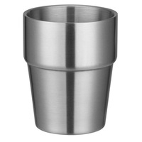 Vente en gros directe – Tasses isothermes empilables en acier inoxydable 304 à double paroi, pour bière, 170 ml, 260 ml, 300 ml, 350 ml, 450 ml