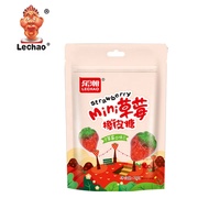 Bonbons Gélifiés à la Fraise 3D 4D Saveur Fruitée Faible Teneur en Sucre en Gros de l'Usine de Confiserie Chinoise – Sachet
