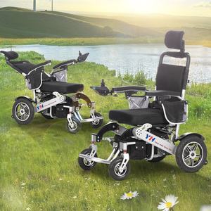 Nuevo Diseño de Silla de Ruedas Eléctrica Inteligente con Motor de 500W Totalmente Automática Reclinable para Adultos - Product Image 5