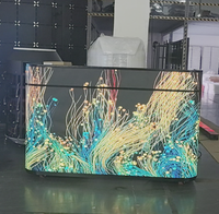 Écran LED P2.5 GOB avec fréquence de rafraîchissement de 3840 Hz, mode lumière bleue réduite et accès frontal pour la réception de bureau