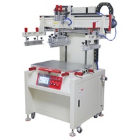 Nouvelle machine d'impression sérigraphique semi-automatique avec écran tactile pour l'impression de sacs en plastique, boîtes d'emballage, tubes et cartes