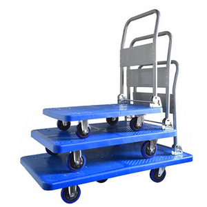 Troli truk tangan troli tahan lama <span class=keywords><strong>4</strong></span> roda pegangan dapat disesuaikan untuk penggunaan transportasi - Product Image 1