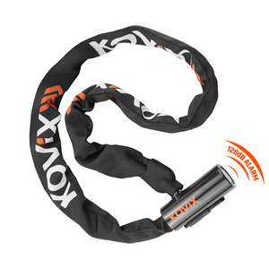 KCQ08-100 modèles alarme sécurité serrure chaîne Scooters accessoires chaîne serrure vélo accessoires câble serrure - Product Image 1