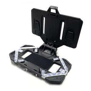 個人用保護具-<span class=keywords><strong>Molle</strong></span>戦術電話ホルダー-戦術ベストおよびプレートキャリア用チェストマウント、4.7-6.7 "電話に適合 - Product Image 2