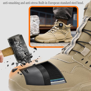 Men and <strong>Women</strong> Lightweight GumBoots Breathable <strong>Safety</strong> <strong>Trainers</strong> High Style Work and Combat Boots KPU Upper <strong>for</strong> Factory Use - Product Image 5
