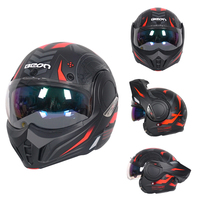 B707 2026 Arrivée Gros Moto Équitation Homme Casque de Moto Modulable Relevable ABS