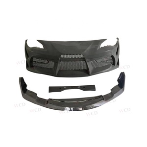 Parachoques Delantero de Fibra de Carbono para <span class=keywords><strong>Toyota</strong></span> <span class=keywords><strong>GT86</strong></span> 2013-2019, Estilo <span class=keywords><strong>Supra</strong></span>, Alerón Delantero, Kit de Carrocería - Product Image 2