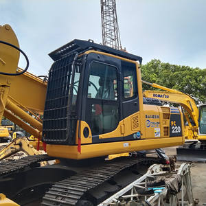 Excavatrice hydraulique sur chenilles PC220-8 de marque japonaise d'occasion de haute qualité et rentable 2013-2018 modèle 22 tonnes 1.0 M moteur à godet - Product Image 4