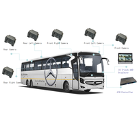 Système de vision panoramique 360° AI pour camion et bus, 1080P AI AVM, caméra avant, latérale et arrière, kit de 4 caméras, MOIS- AIS 187 BSIS AIS 186