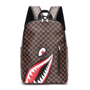 New <b>backpack</b> <b>simple</b>, personalized, fashionable shark <b>backpack</b> - Product Image 6