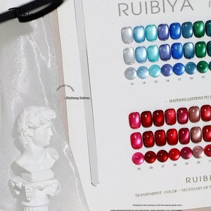 RABIA - Esmalte de <span class=keywords><strong>Uñas</strong></span> Magnético de 36 Colores, Efecto Ojo de Gato, Estilos de Primavera y <span class=keywords><strong>Verano</strong></span>, <span class=keywords><strong>Gel</strong></span> UV Reflectante con Efecto Ojo de Gato para Salón - Product Image 2