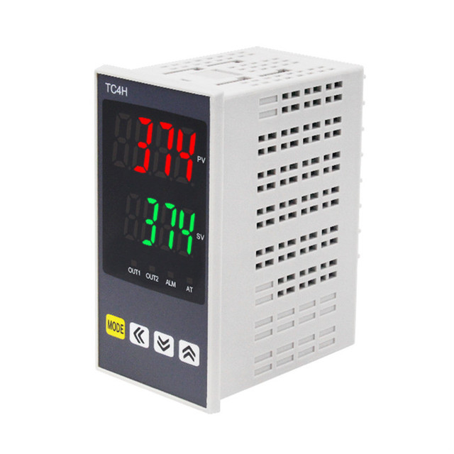 GOOD QUALITY TC4H Multi-input Dual Output 100-240VAC 48x96mm PID Control Temperature Controller