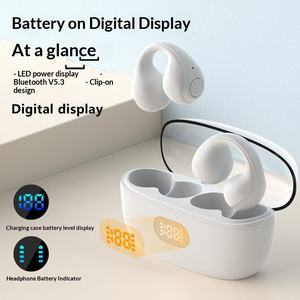 Auriculares de Clip para Oreja TWS, Auriculares Inalámbricos Premium BT 5.3, Auriculares Estéreo de Alta Fidelidad con Cancelación de Ruido ANC - Product Image 4