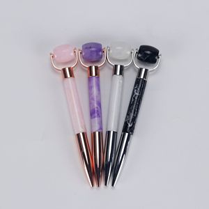 Stylos à bille personnalisés avec logo imprimé, stylo à bille en résine, stylo à bille multifonction, stylo à bille de massage - Product Image 6