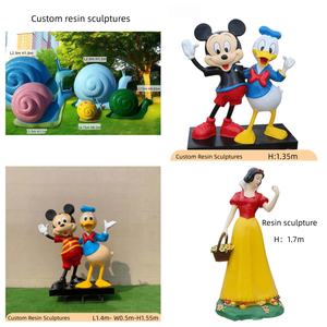 Escultura de Resina de Personaje de Dibujos Animados de 2.4 Metros de Altura, Escultura de Resina a Gran Escala para Plazas Públicas - Product Image 6