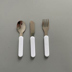 Ustensiles de sublimation pour enfants : couteau, fourchette et cuillère en acier inoxydable imprimable pour adultes, sans BPA, pour transfert thermique - Product Image 2