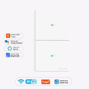 Interrupteur mural minimaliste 1 voie YuHe Group, verre trempé, commande tactile, Wi-Fi, IP20, 16A, 230V - Product Image 6
