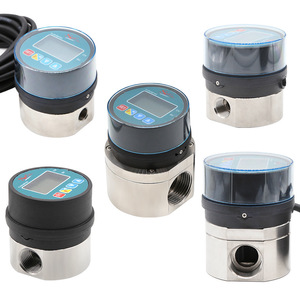 Compteur de débit de carburant diesel en acier inoxydable Dijiang OEM ZJ-LCD-ZATS avec affichage et sortie RS485 pour la mesure du débit d'huile moteur - Product Image 1