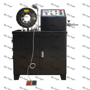 Máquina prensadora de manguera de freno de 102mm, abrazadera de PVC de agua de 2 pulgadas, máquina de prensado de tubería hidráulica, 1/4-2 ''4sh 6SP