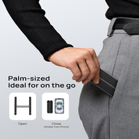 Support d'ordinateur portable pliable en alliage d'aluminium portable, léger, 6 niveaux de hauteur, support ergonomique pliable pour ordinateurs portables de 10 à 16 pouces