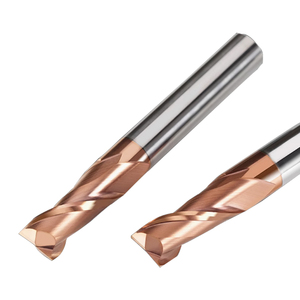 ดอกกัดเหล็ก Bibo 2 ฟลุต Hrc56 แบบมีจุดศูนย์ส่วนทศนิยม ขนาด D4/d6/d10/d12/d14/d16 สำหรับงานตัดเหล็กโลหะด้วยเครื่อง CNC - Product Image 6