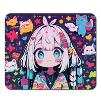 Surface en verre trempé extra mince d'impression UV HD personnalisée de 1.5mm avec impression de précision et de vitesse améliorées Tapis de souris de jeu antidérapant