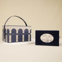 Boîte cadeau en papier cartonné pour la Saint-Valentin, vente en gros, emballage de mariage, boîte cadeau en papier de luxe
