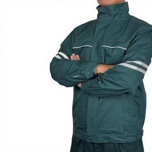Ensemble d'uniformes de travail en coton antistatique, résistant à l'usure, vêtements de protection pour électriciens, directement de l'usine - Product Image 5