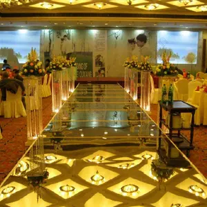 T Tahap Pelari Pesta Perjamuan Dekorasi Latar Belakang Gaun Karpet Hewan Peliharaan Tebal Lorong Romantis Sisi Menguntungkan Pernikahan Karpet Cermin