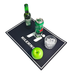 Personalized <b>Silicone</b> Bar Runner Rubber Bar Mat Spill Proof Beer Drip Tray Non Slip Countertop Service Mat <b>Pad</b> - Product Image 2