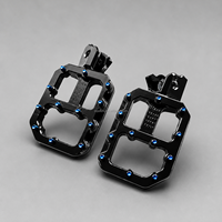2026 Surron Ultra Bee Light Bee X LBX Repose-pieds larges en alliage de titane antidérapants pour moto électrique tout-terrain haute performance Argent