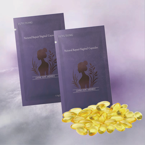 Gel en capsules pour le soin intime vaginal à base de plantes naturelles, pour l'hydratation, le resserrement et le raffermissement vaginal - Product Image 1