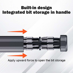 27 in 1 Hidden Storage Pen Type <b>Screwdriver</b> <b>Bit</b> <b>Set</b> Mini Portable Diy Grade Phone Electronic Repair Phone Computer Watch Repair - Product Image 4