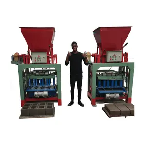 Máquina para fabricar bloques de hormigón, máquina de bloques de cemento de Brasil, precio manual de Tanzania, máquina para fabricar bloques