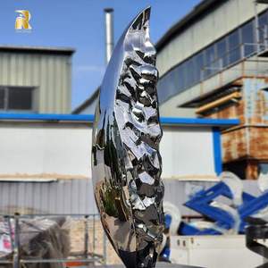 Chất lượng cao tùy chỉnh kích thước ngoài trời thép không gỉ Tượng điêu khắc để bán - Product Image 3