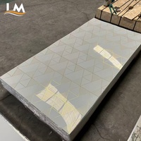 Panneaux à lattes en PVC haute résistance - Absorption acoustique durable pour les gymnases et les écoles |   Traitement acoustique décoratif résistant à l'usure