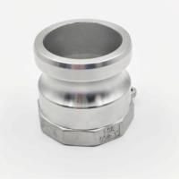 Conector de acero inoxidable 304 316 Camlock Tipo A Acoplamiento rápido hidráulico rápido