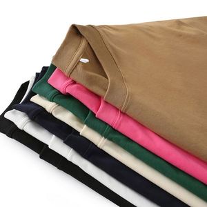 Design Factory Custom Logo Printed Men's T-Shirt 50% Cotton 50% Polyester Breathable Plain Blank Short Sleeves OEM Top Tops Tee - Product Image 4