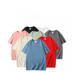 MT2661 Vente en gros par le fabricant, t-shirts unisexes personnalisés en coton 100% 240 g/m², t-shirts pour hommes à épaules tombantes - Product Image 1