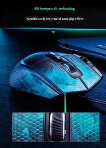 <span class=keywords><strong>Mouse</strong></span> Ottico Wireless <span class=keywords><strong>Professionale</strong></span> PCTENK 10D per <span class=keywords><strong>Gaming</strong></span>, RGB Retroilluminato per Desktop, 12800 DPI con Sensore 3325 - Product Image 6