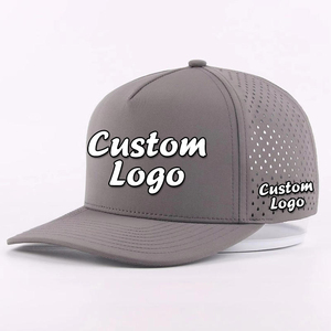 Casquette Snapback Personnalisée Respirante en Tissu Maille Imperméable pour Sports de Plein Air, Casquette de Baseball avec Logo Brodé Perforé au Laser - Product Image 1