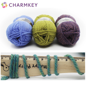 Gros tricot épais 100g 80% Acrylique 20% <span class=keywords><strong>laine</strong></span> mélangée fil pour pulls et couverture pour bébé - Product Image 6