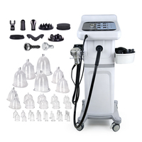 Masseur vibrant 4-en-1 G8 Pro de haute qualité, machine de cavitation 40K professionnelle avec aspiration, chauffage et ventouses