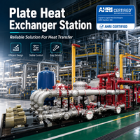 Intercambiador de Calor de Alta Eficiencia, Acero Inoxidable 304, 210m3/h, 4900KW, Sistema Antiincrustante